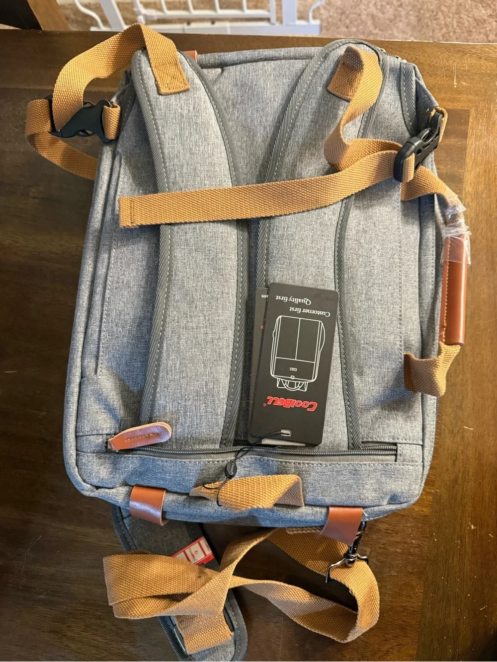 COOLBELL - Laptop Bag Convertible Backpack NEW